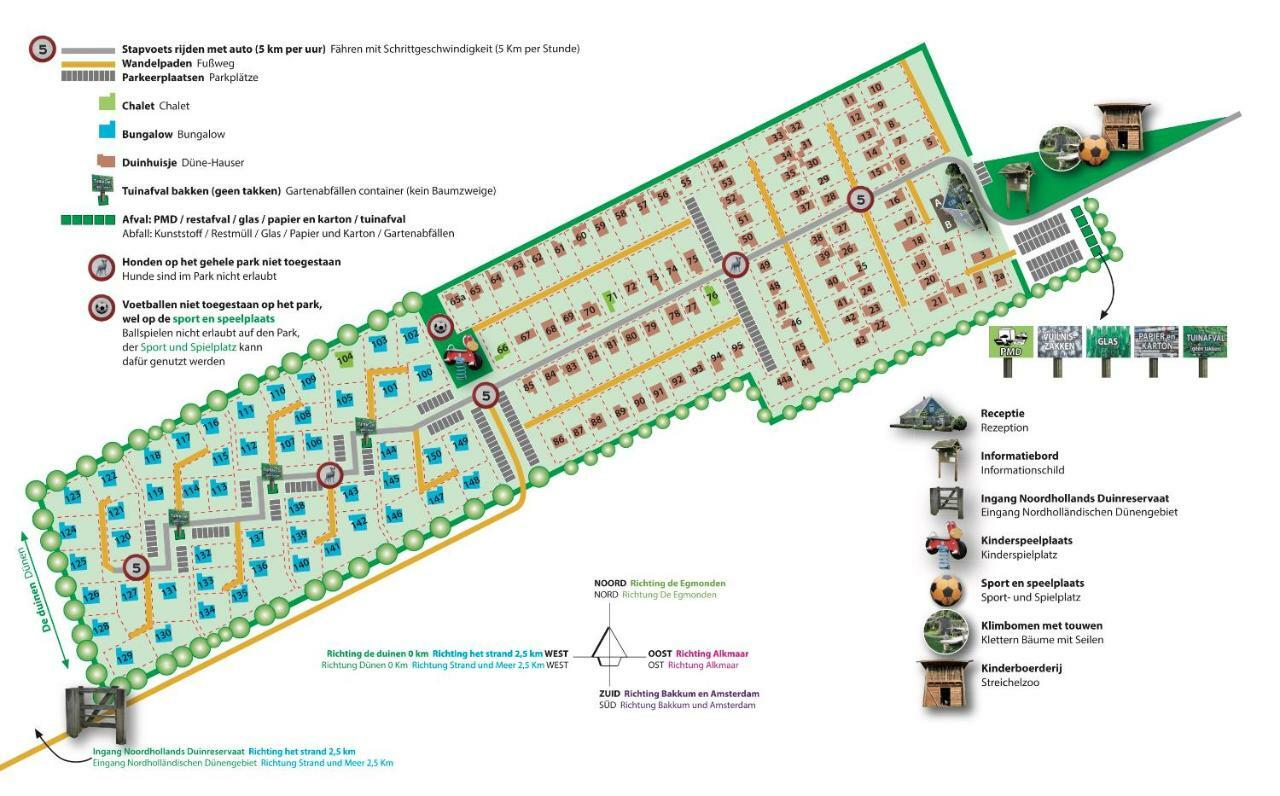 Appartementen - Bungalowpark Mooyeveld - Uniek Gelegen In De Duinen! Эгмонд-Биннен Экстерьер фото